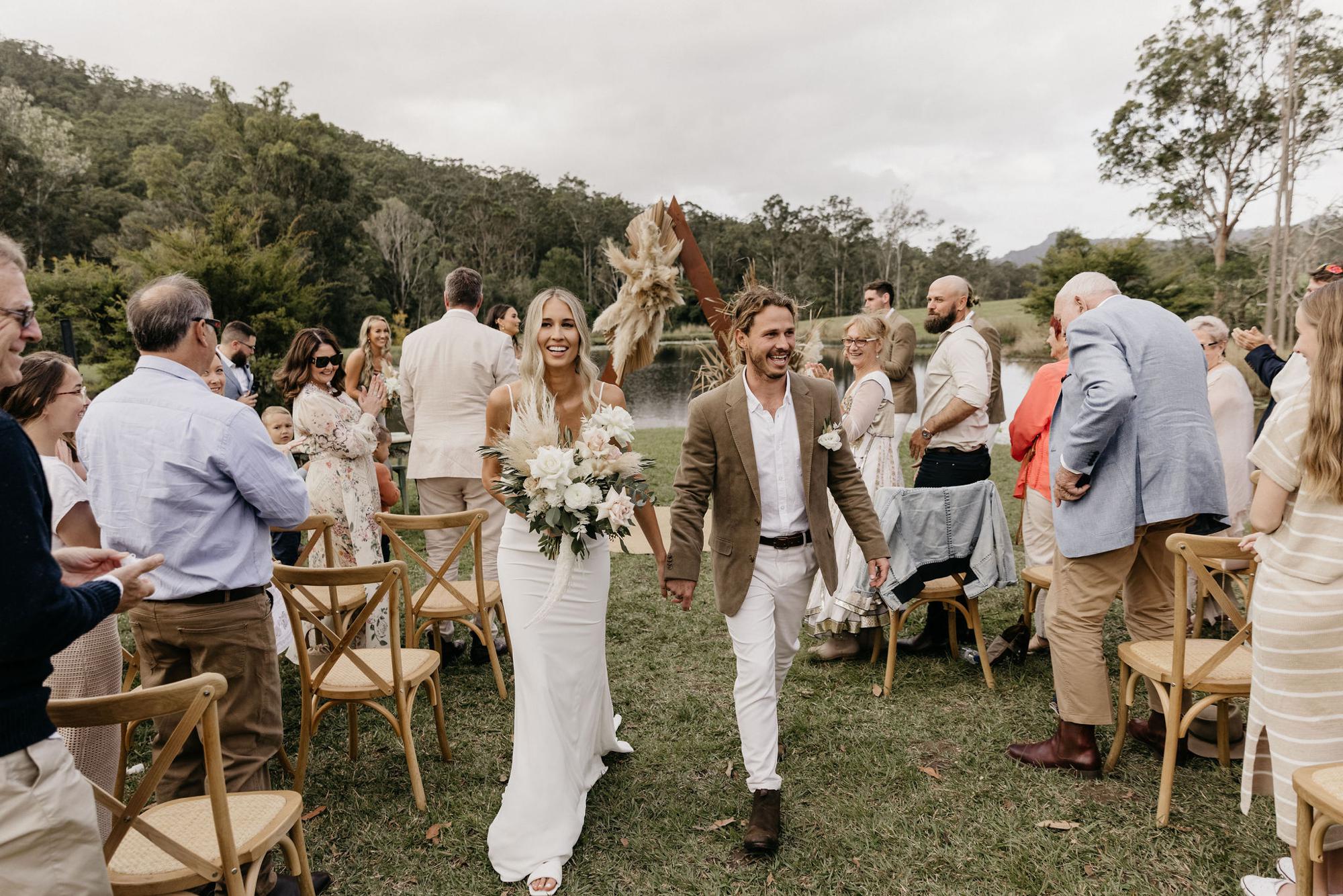 Gold Coast Farm House Tipi Wedding